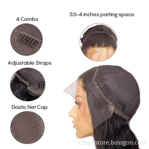Brazil Wholesale 10A Human Hair Wig Body Wave Women Hair Wig 12a Virgin Hair Wig